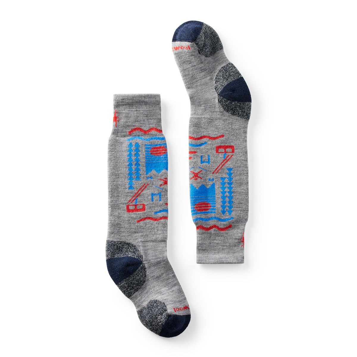 Anlisim Kids Merino Wool Ski Socks 3 Pairs Girls Boys Thermal Winter Warm  Thick Breathable Socks for Skiing Snowboarding