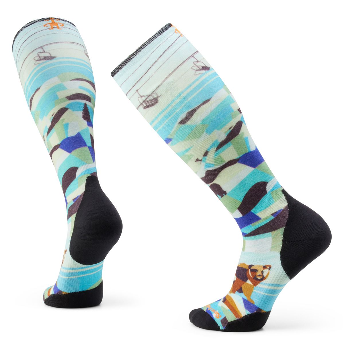 Ulsaak Tech Sock, Merino Wool Snowboard/Ski Socks
