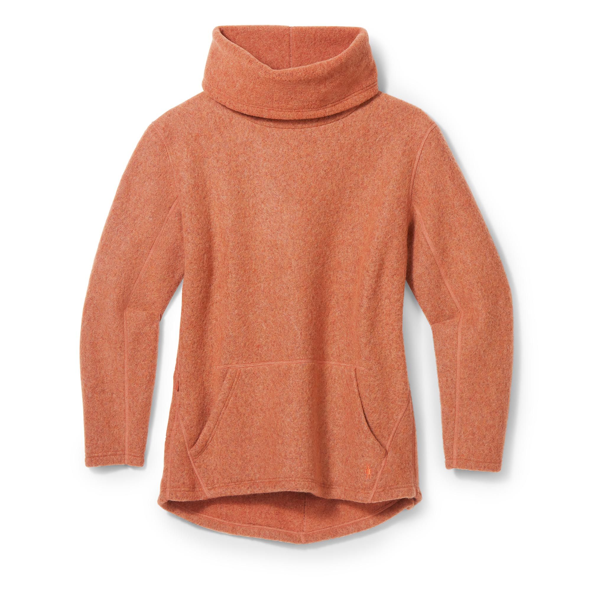 Women's Hudson Trail Fleece Full Zip - Orange Rust Heather