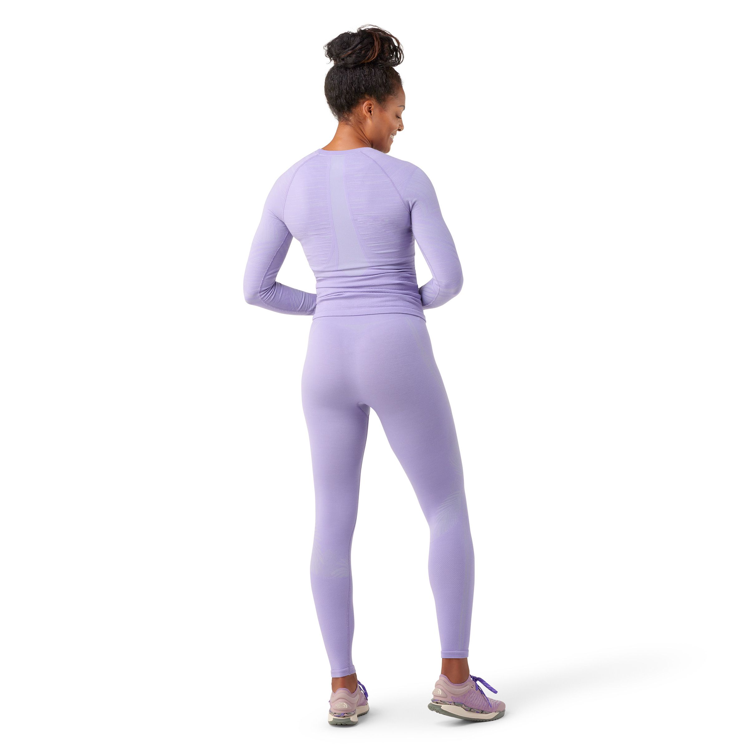 Cuddl Duds Women's Long Sleeve Top and Legging Bottom Moisture Wicking  Thermal Underwear Base Layer 2-Piece Set - Boysenberry Purple, X-Small at   Women's Clothing store