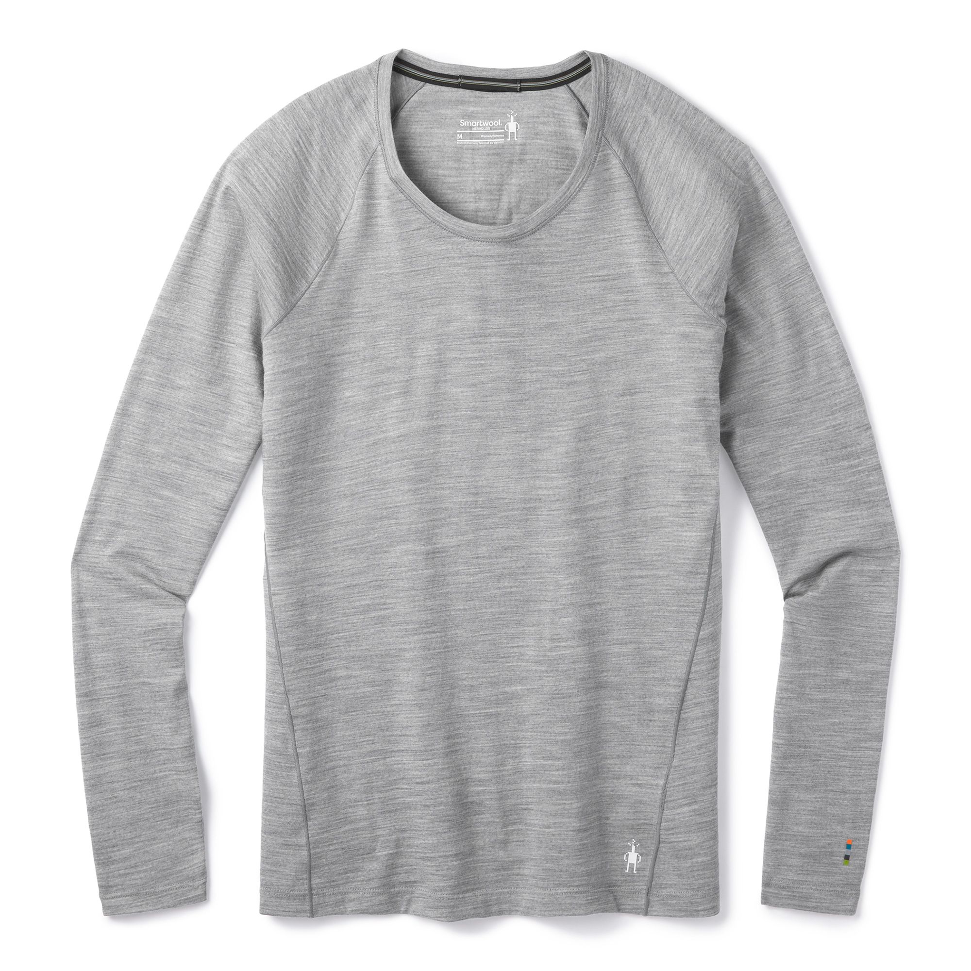  Smartwool SW000748545S Men's Merino 150 Baselayer Long Sleeve  Light Gray Heather S : Clothing, Shoes & Jewelry