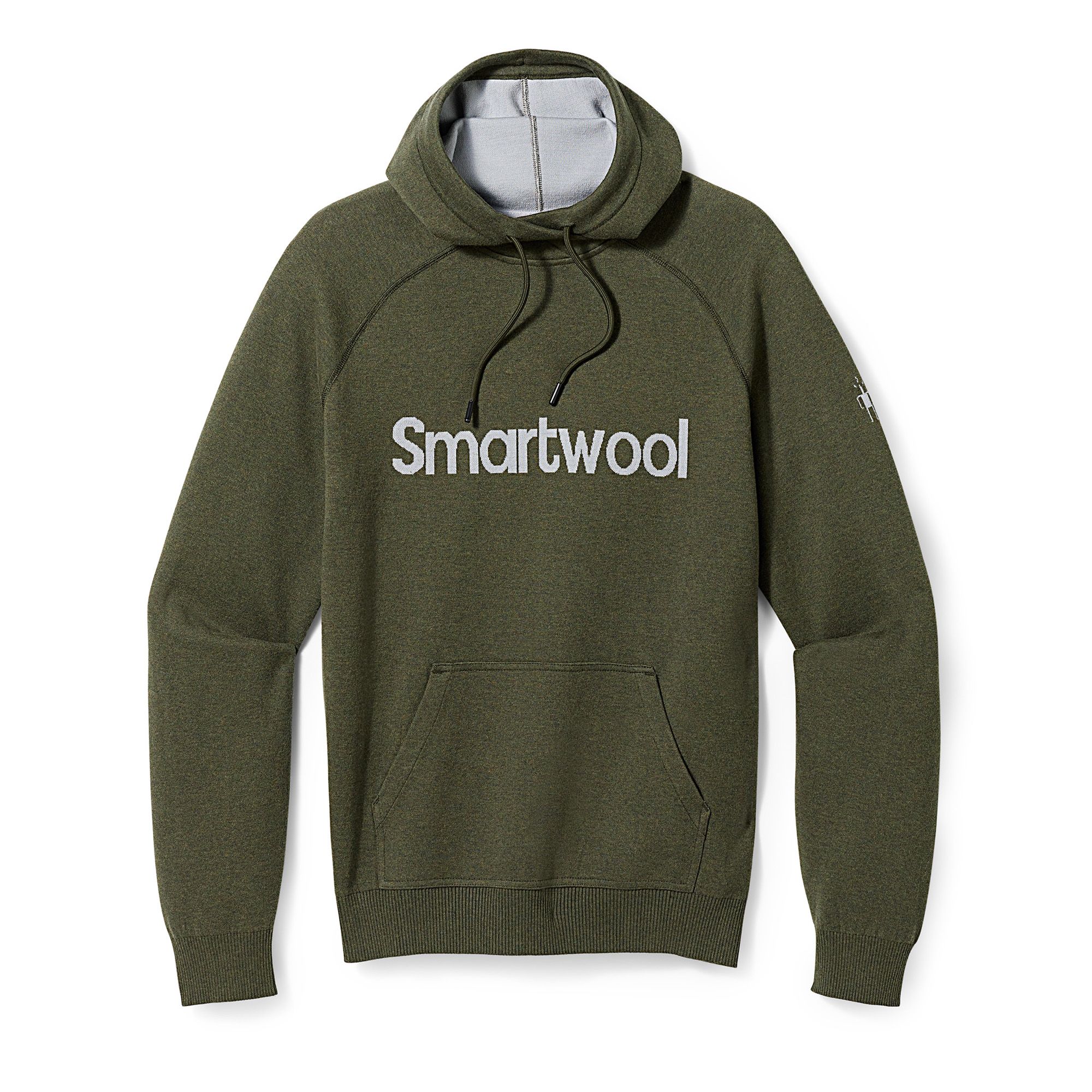 Smartwool Merino Cotton Logo Hoodie in North Woods