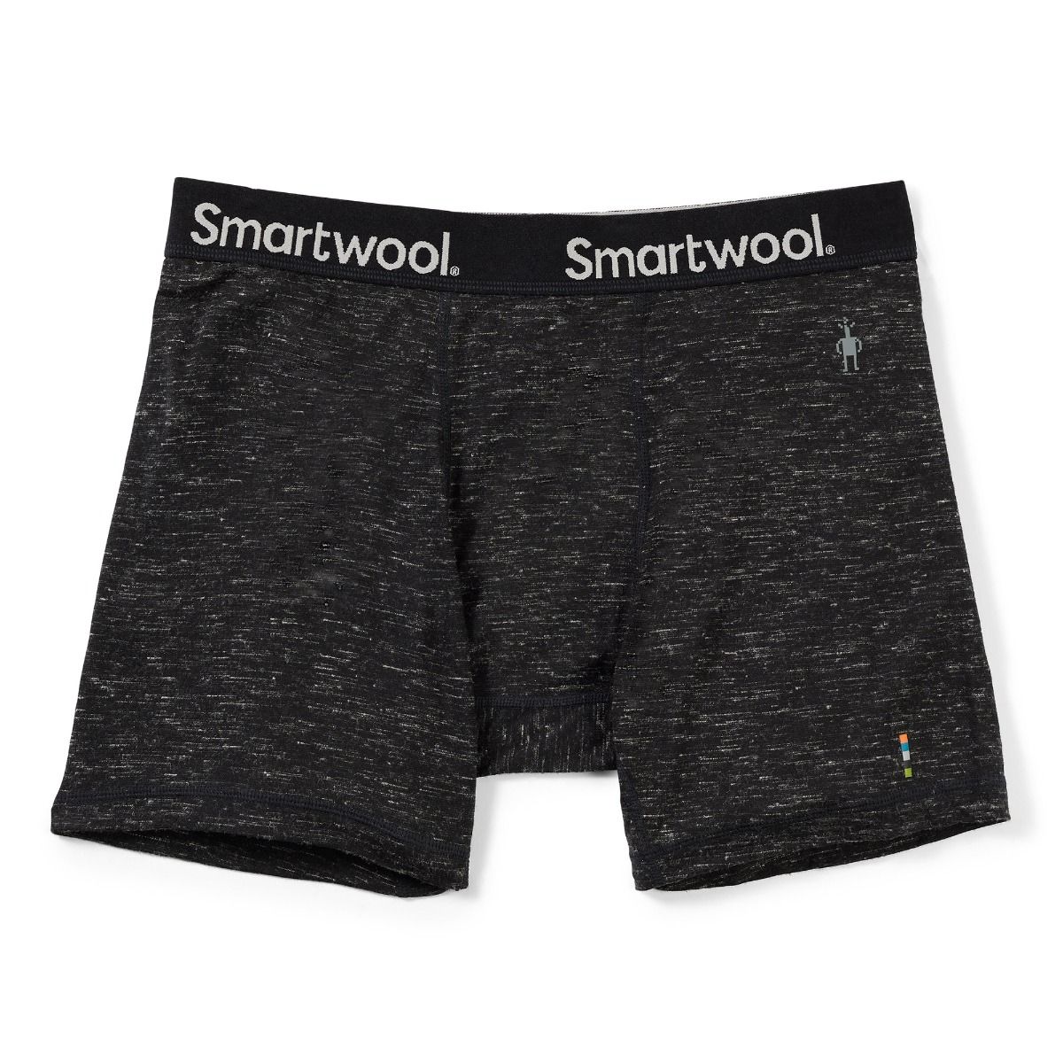  Smartwool SW016532A52S Men's Everyday Exploration Merino Boxer  Brief Boxed Black Heather S : Clothing, Shoes & Jewelry