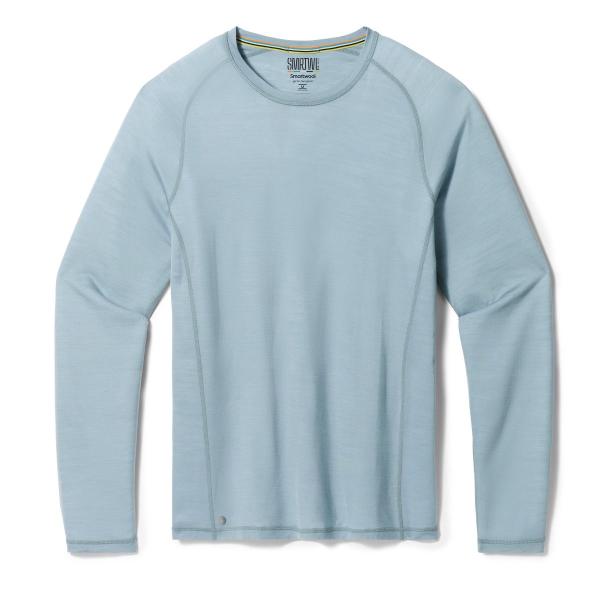 ICEBREAKER Bodyfit 150 100% Merino Wool Long Sleeve Shirt Mens Large Blue