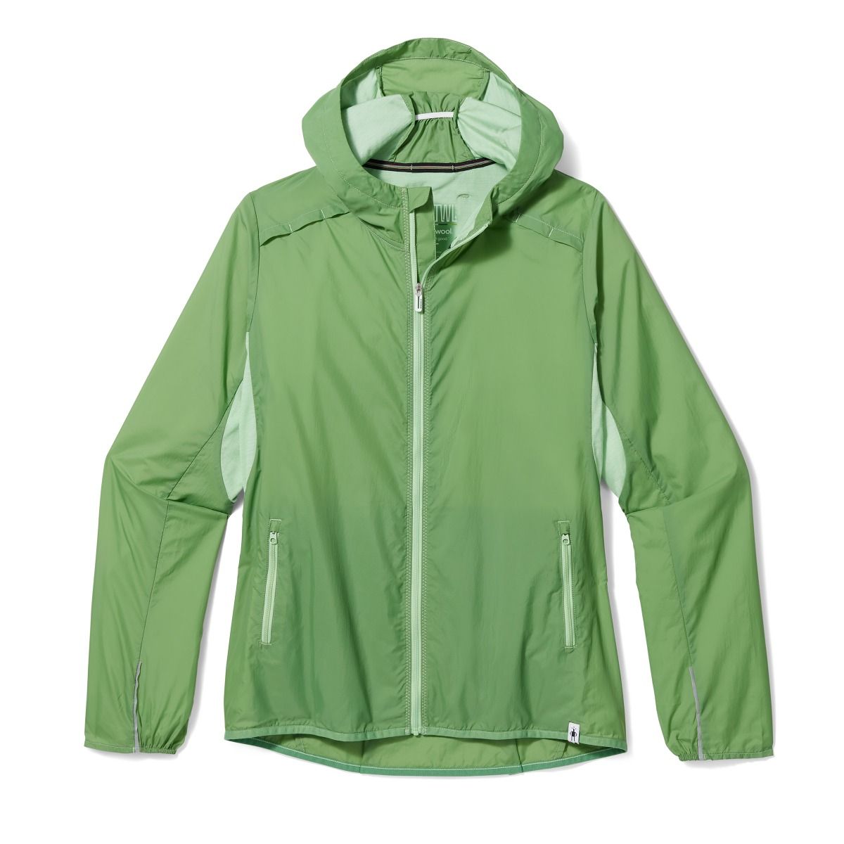 The North Face Green Full Zip Mesh Lined Windbreaker Jacket Hoodie M  Outdoors