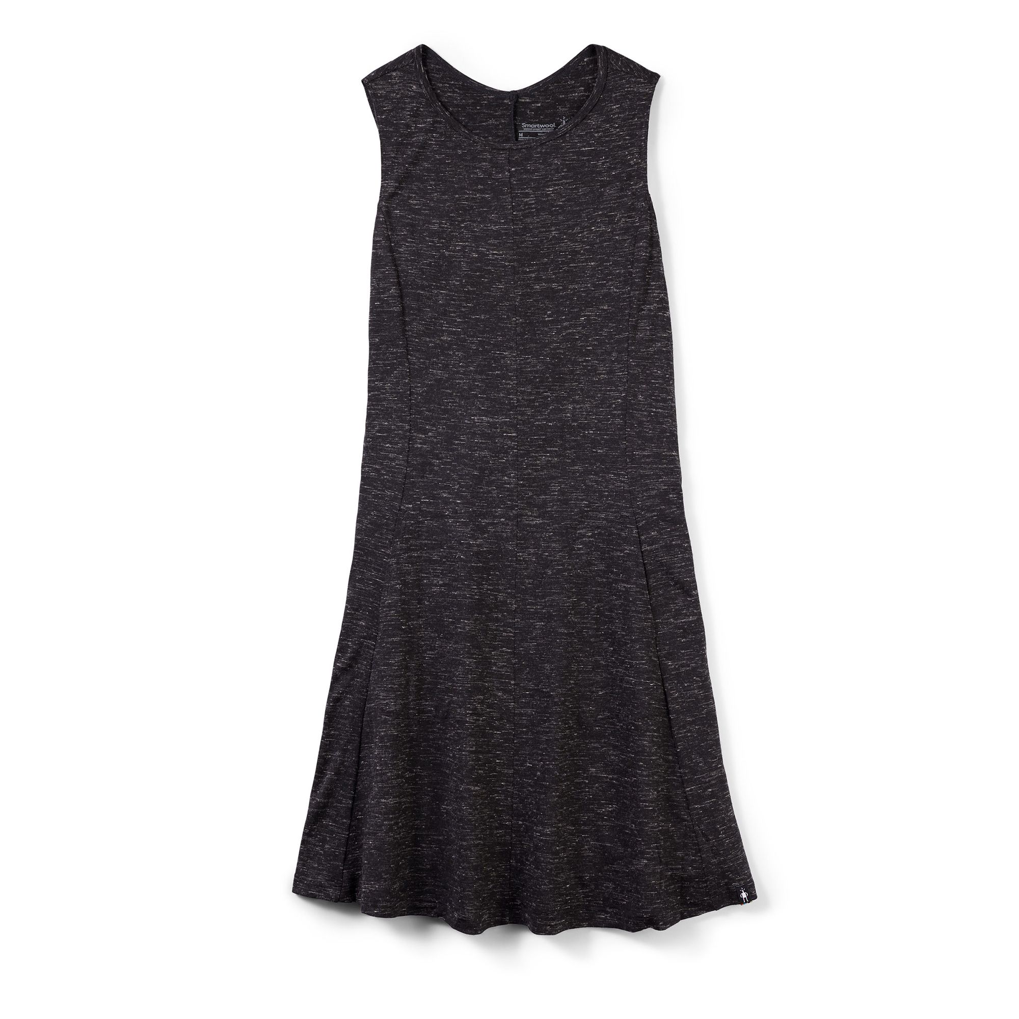 Kalle Merino Wool Ponte Tank Dress - Black - wool