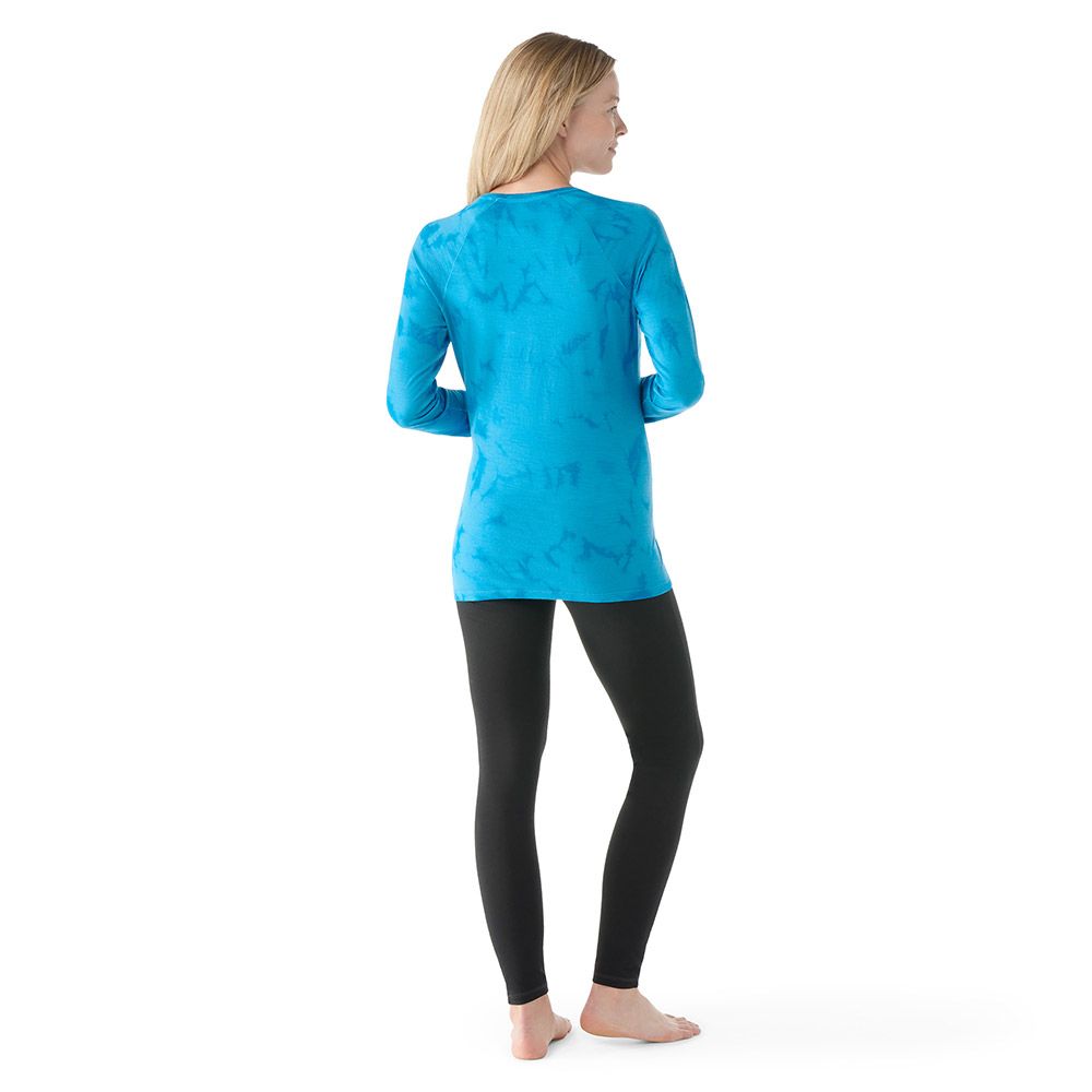 Womens Thermal Base Layers Set Merino Wool Lounge Set of Workout Leggings &  Long Sleeve Shirt Organic Clothes 160gsm Light Blue -  Canada