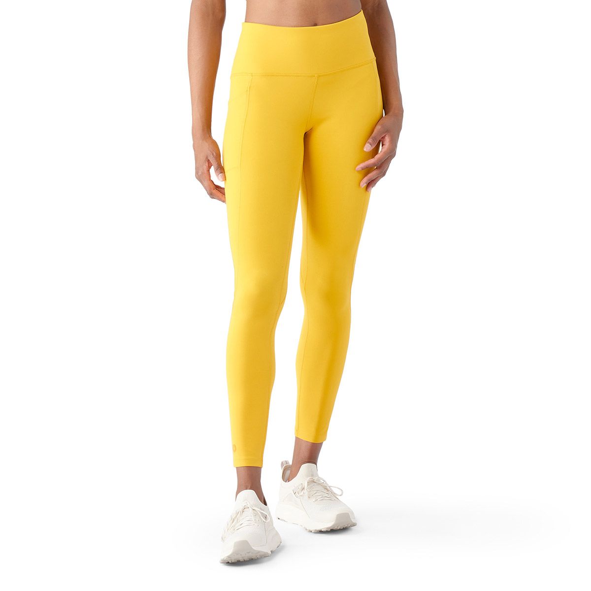$115 Terez Women's Yellow Dynamic-Duo-Knit Active Leggings Pants