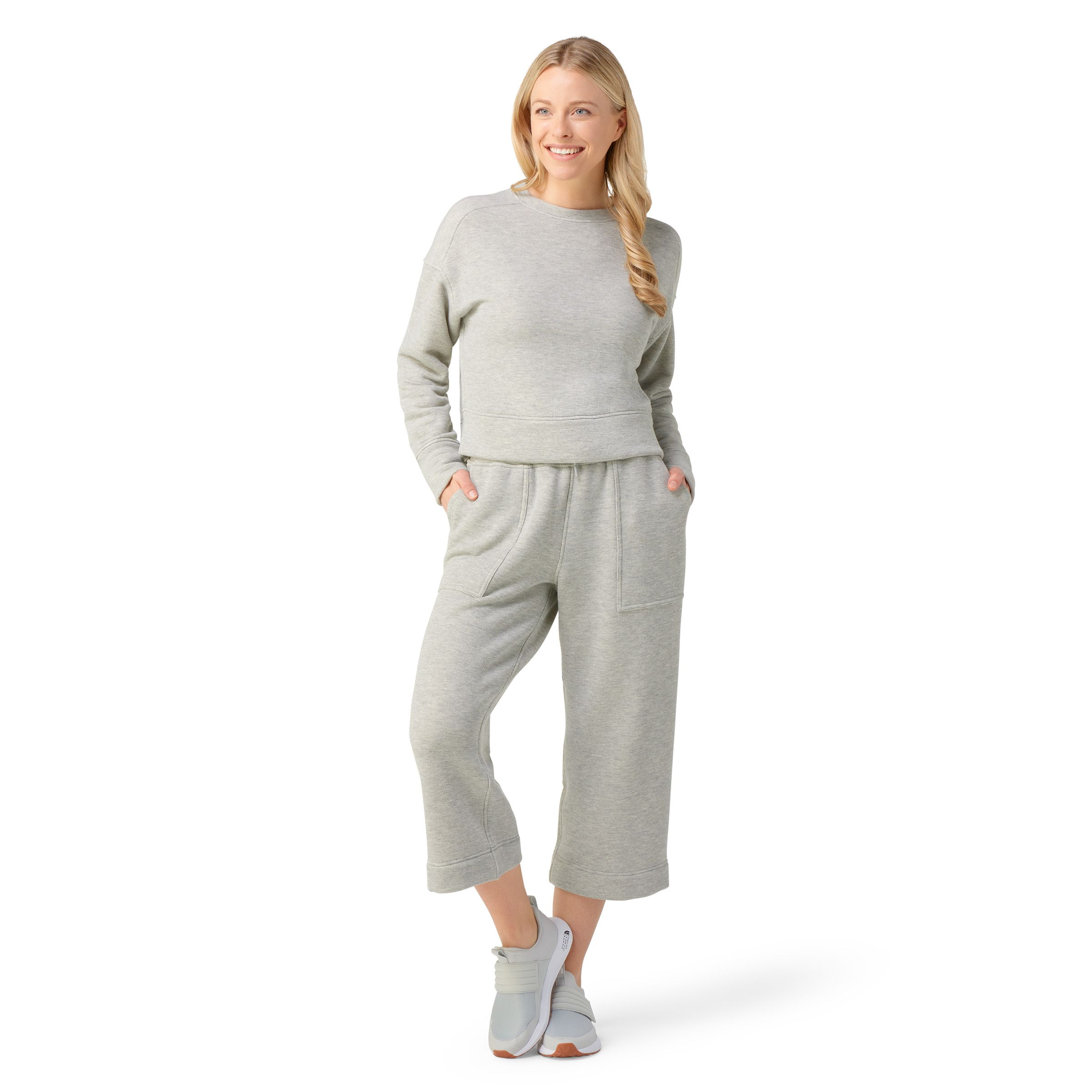 Pantalon pyjama jambe évasée -Femme