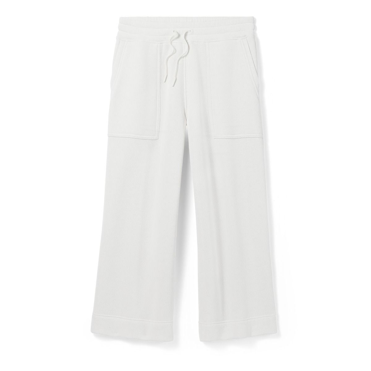 Rhythm Classic Wide Leg Pant White - Cotton Pants - Woven Pants - Lulus