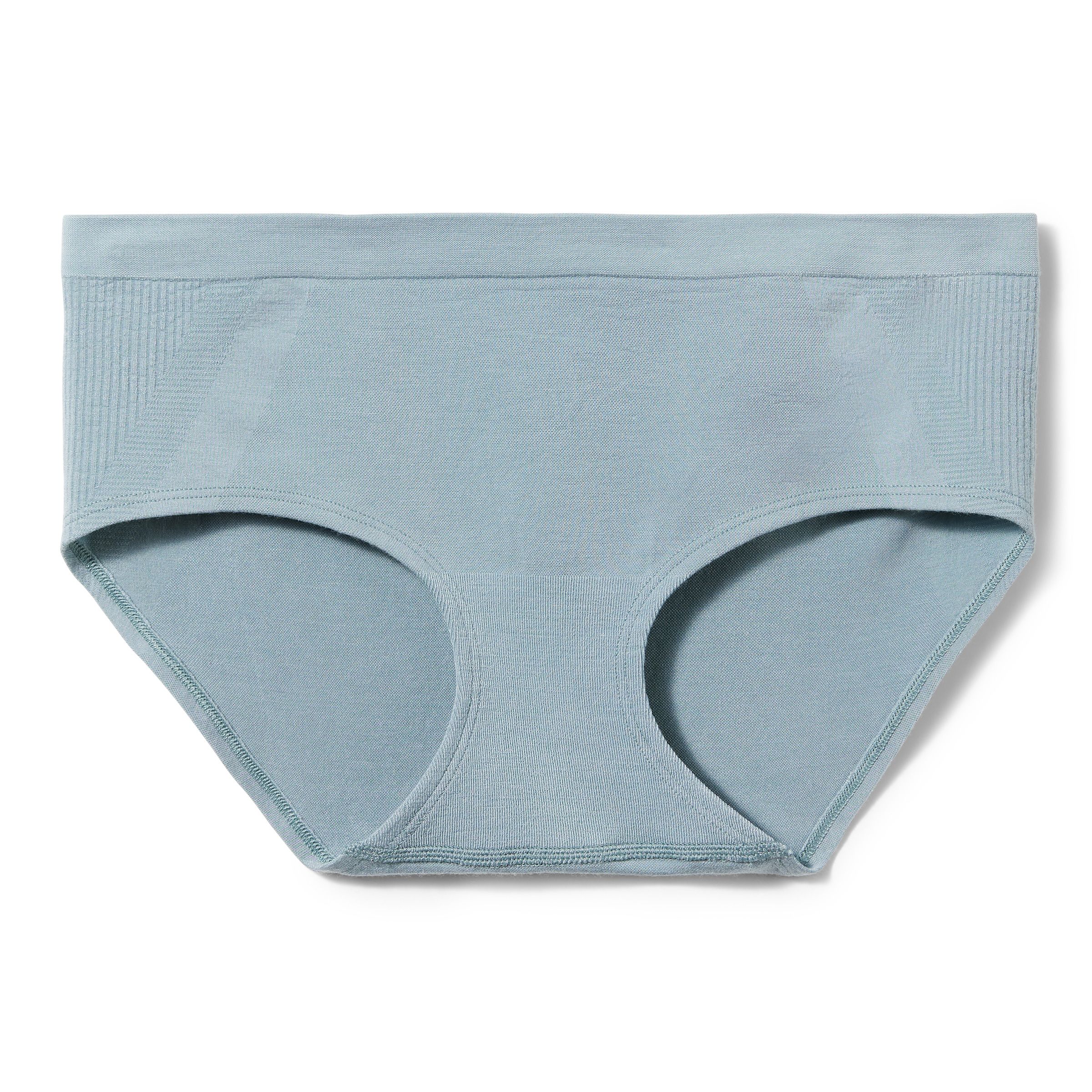 MRULIC intimates for women Underwear Split Medium Briefs Cotton High  Elastic Crotch Waist Thread Women's Silk Ice Traceless Grey + L 