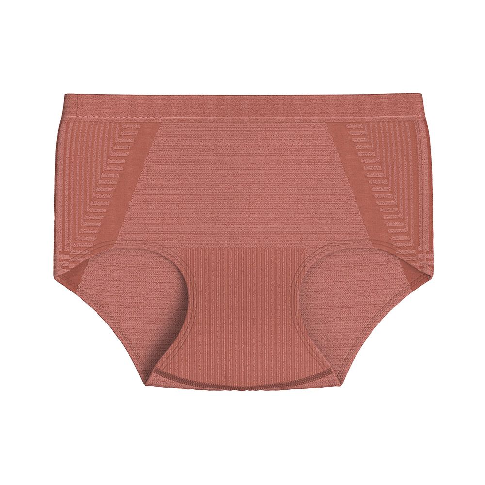 Solid Cotton Lycra Knitted Women's Hipster Panties