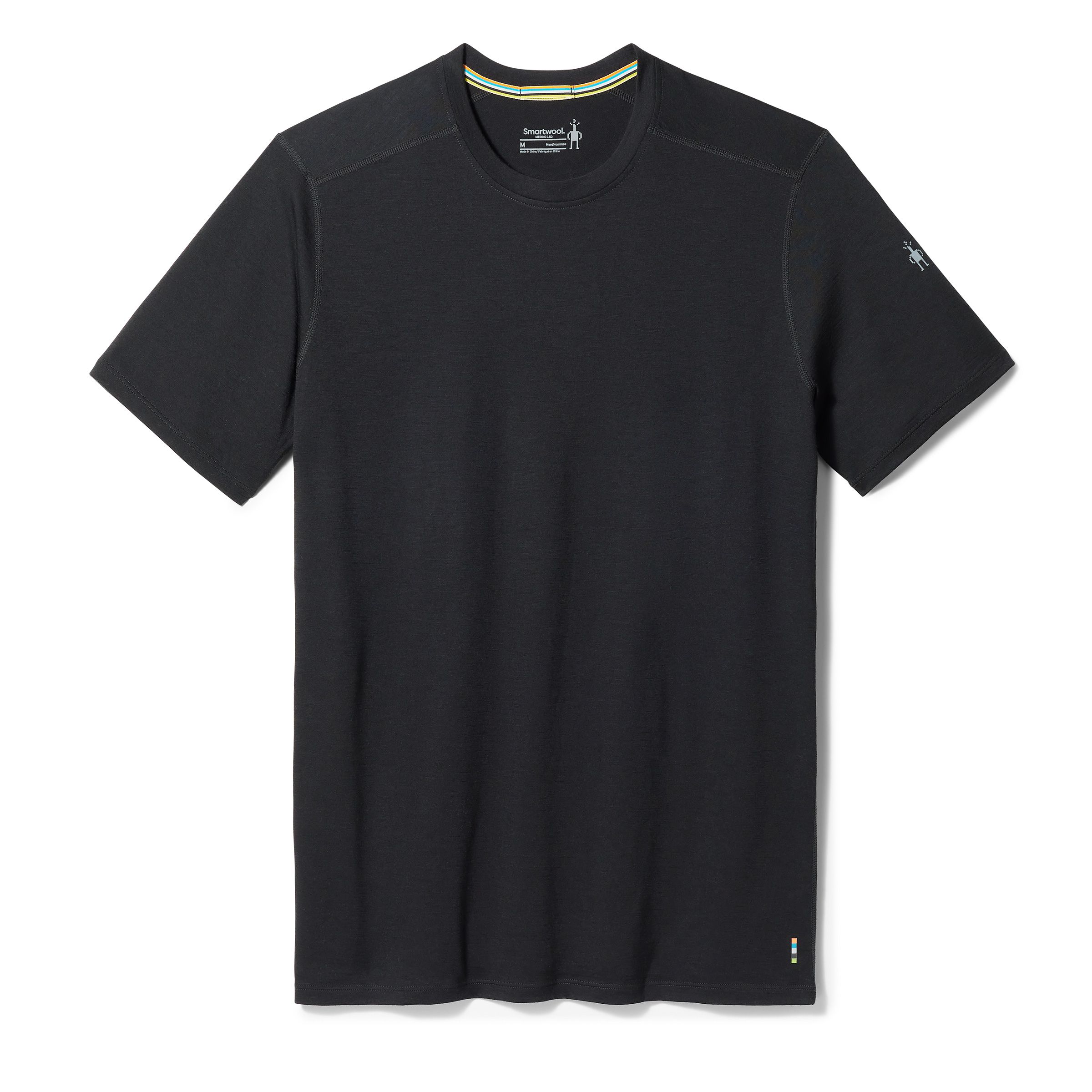 Smartwool Merino Sport 150 Overland Adventure Graphic Slim Short Sleeve  T-Shirt Grey