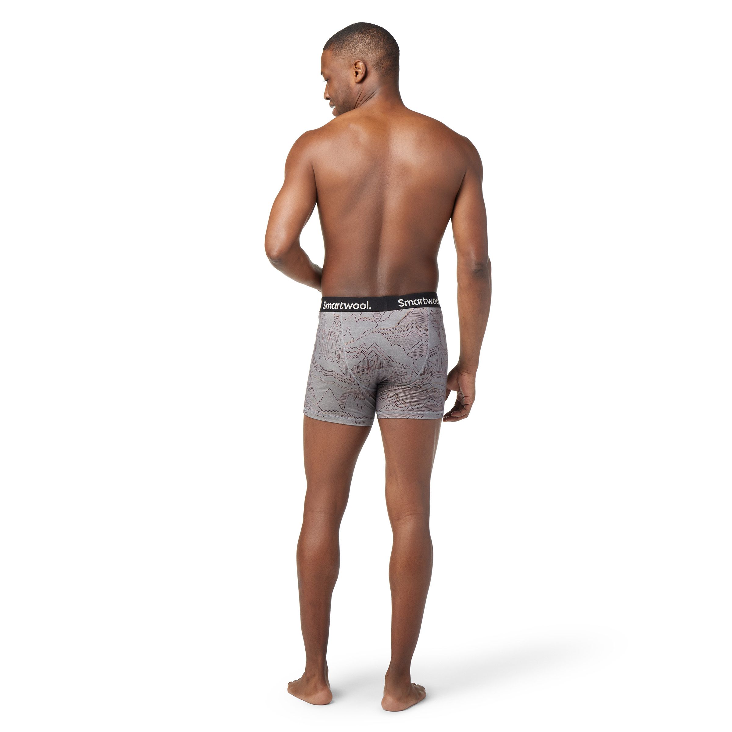 Eizniz Men's Merino Wool Briefs Boxers with Fly Underwear Base Layer  Underpants Deep Heather Grey at  Men's Clothing store
