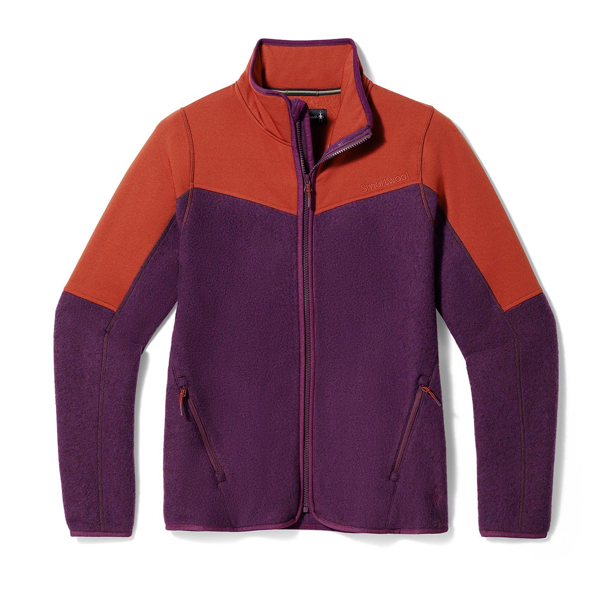 Smartwool Color Block Hudson Trail Fleece Full-Zip Jacket
