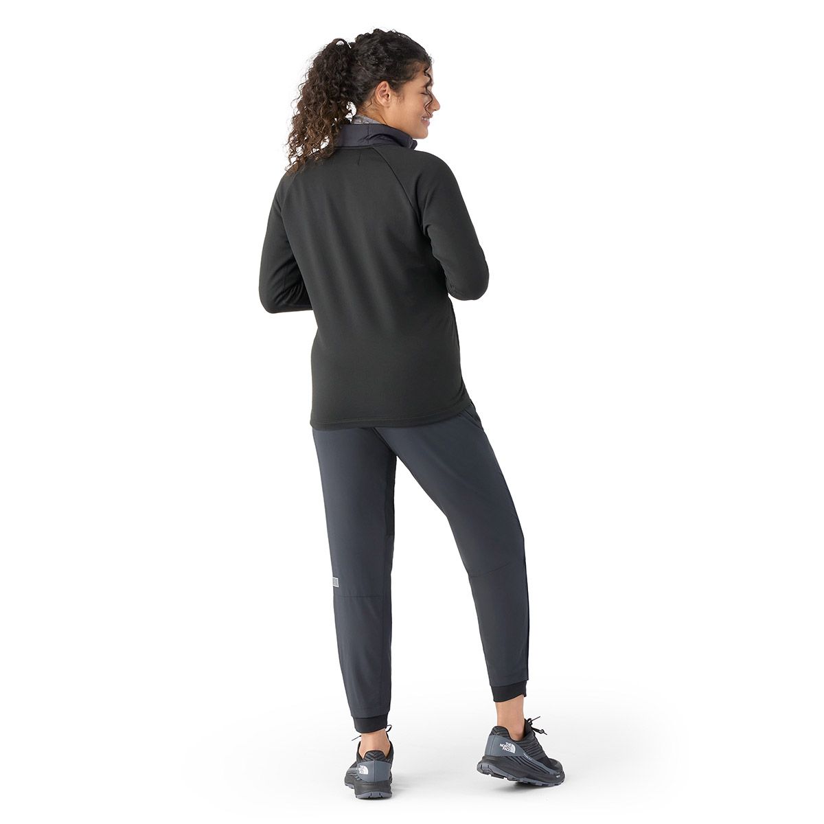 Women's Off-Shift Merino Slim Jogger Sweatpant™ - Heather Black · FIGS