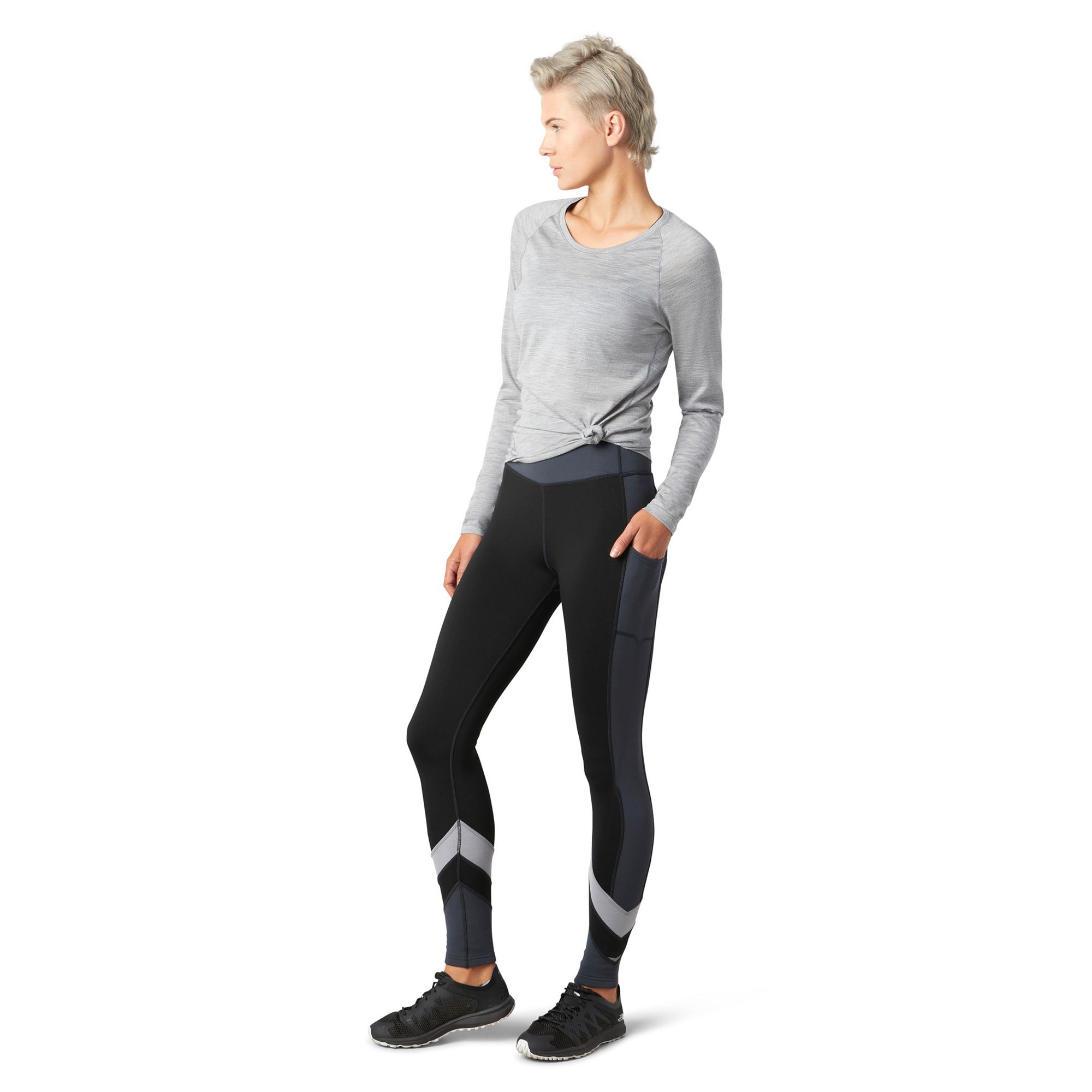 Smartwool Merino Sport Womens Colorblock Fleece Legging – Skiis