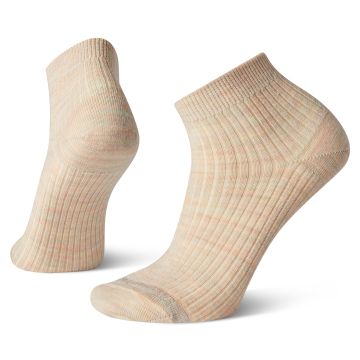 Women's Everyday Texture Ankle Boot Socks in Moonbeam