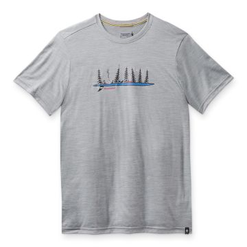 Men's Merino Sport 150 Camping With Friends Graphic Tee