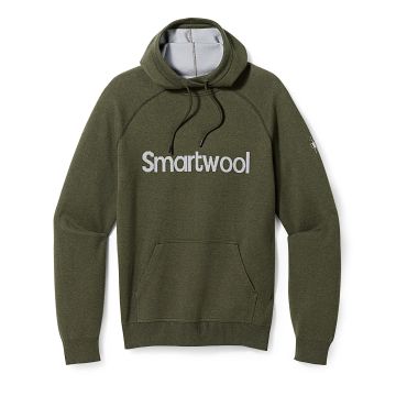 Haut à capuchon à logo Smartwool en coton