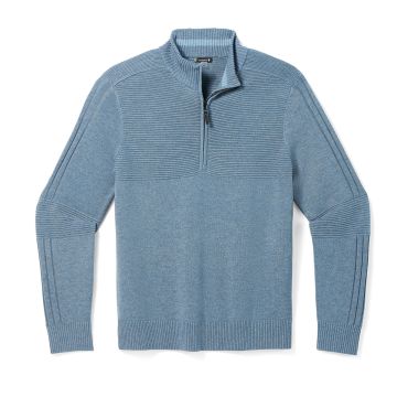 Men's Texture Half Zip Sweater