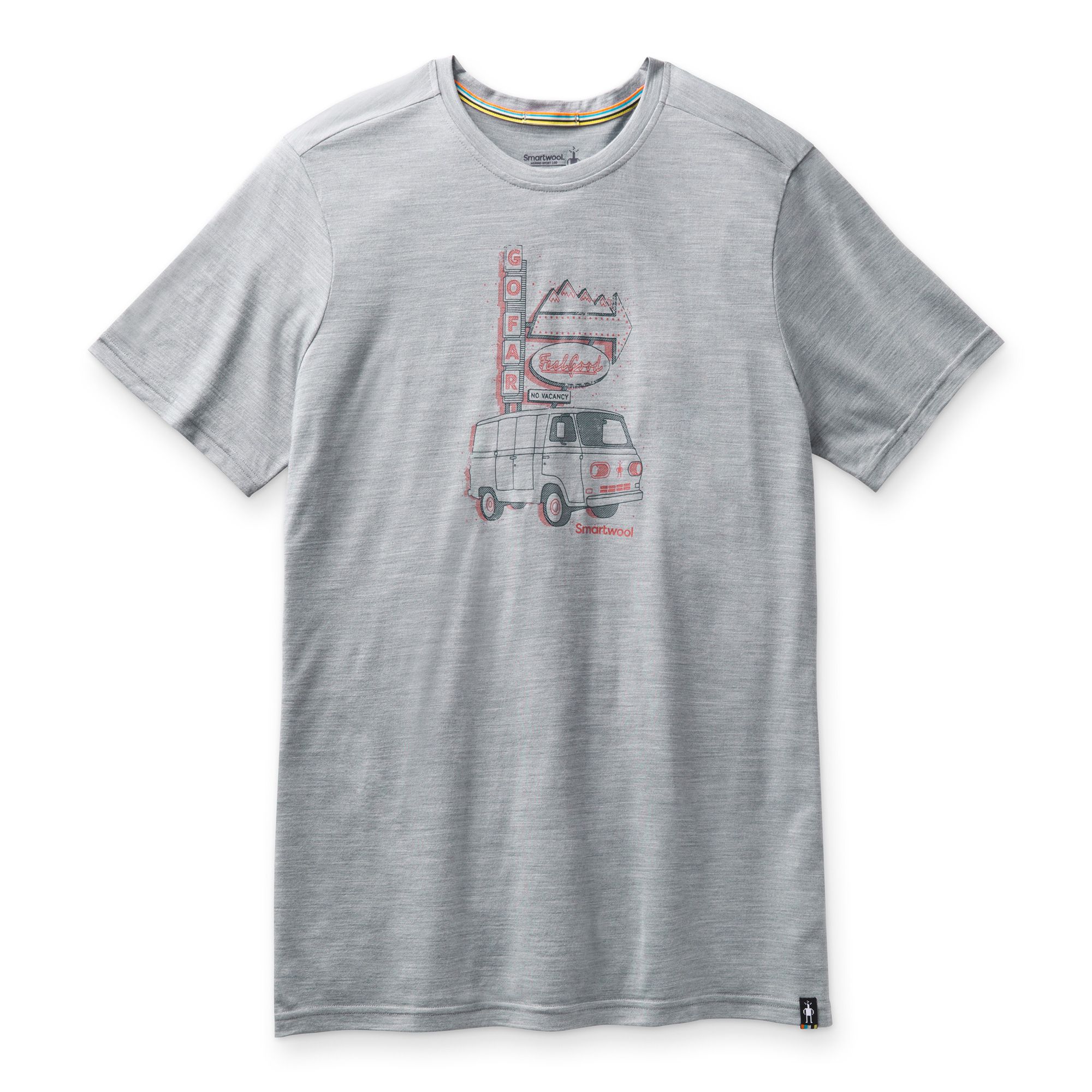 T-shirt imprimé Merino Sport 150 Van Days pour hommes