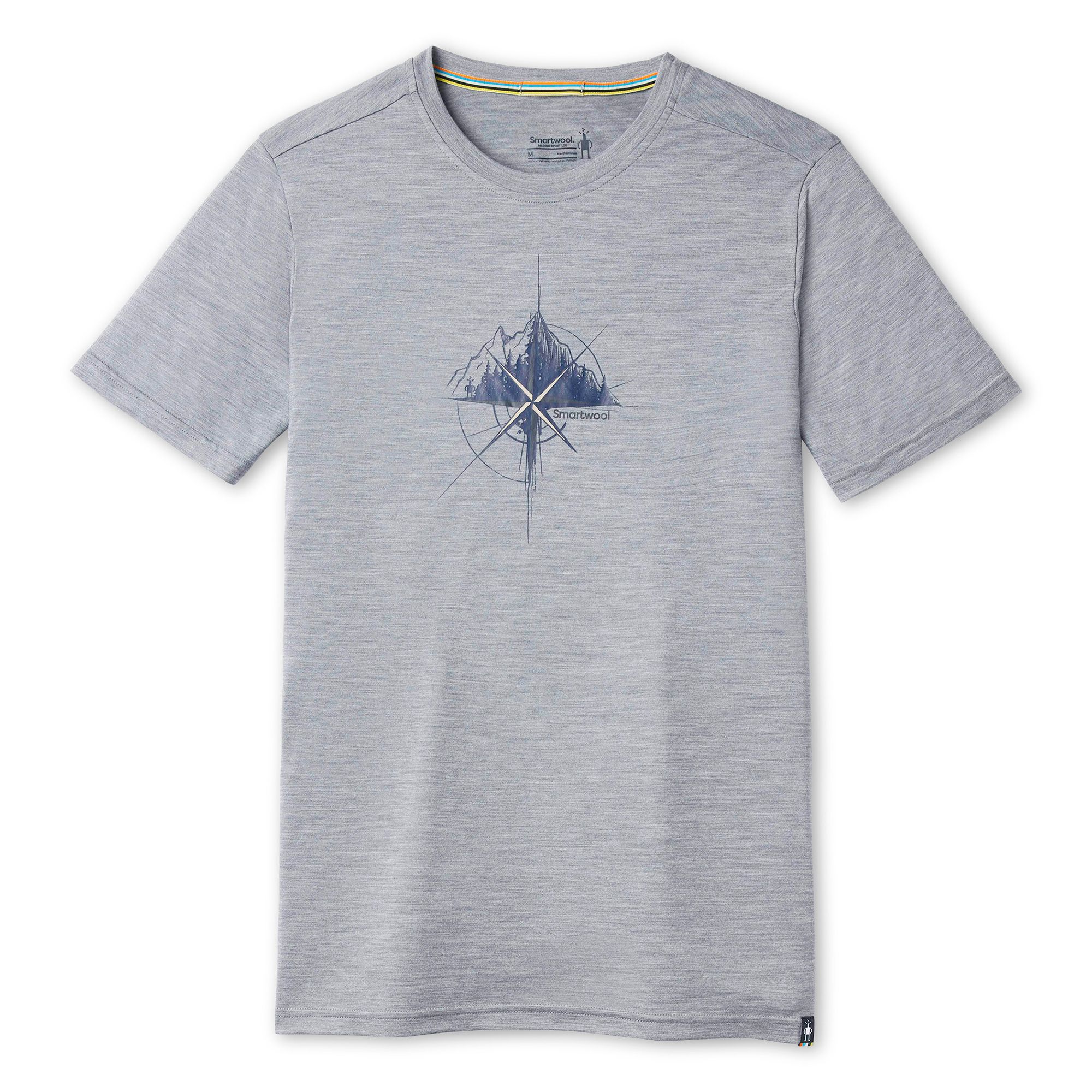 T-shirt imprimé Merino Sport 150 Mountain Journey pour hommes