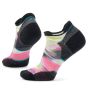 Women's Run Targeted Cushion Brushed Print Low Ankle Socks