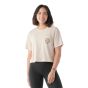 Women's In The Sky Graphic Cropped Short Sleeve Tee
