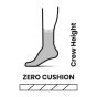 Women's Everyday Cable Crew Socks in Natural