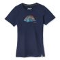 T-shirt imprimé à manches longues Merino Sport 150 Mt. Rainier pour femmes