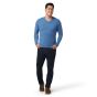 Men's Sparwood V-Neck Sweater in Blue Horizon Heather