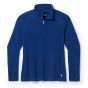 Women's Classic Thermal Merino Base Layer 1/4 Zip Plus in Blueberry Hill Heather