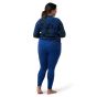 Women's Classic Thermal Merino Base Layer Bottom Plus in Blueberry Hill Heather
