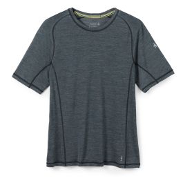 Smartwool Merino 150 Mens Sz XL Gray Striped Short Sleeve Baselayer T-Shirt  Tee