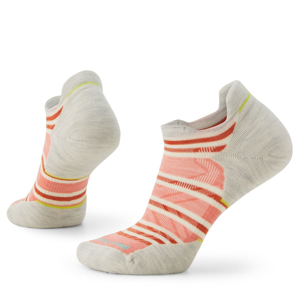 Women's Run Targeted Cushion Stripe Low Ankle Socks