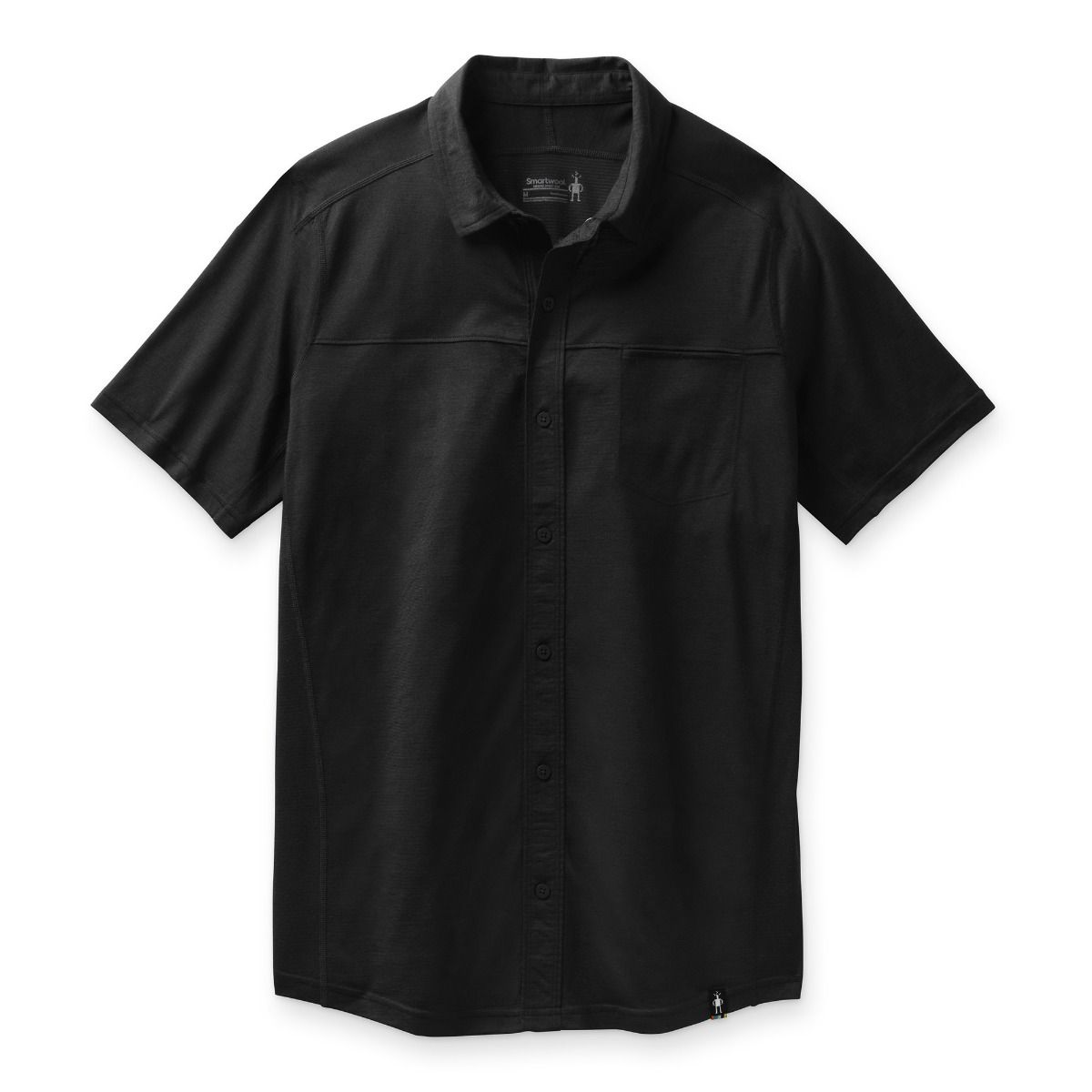 Chemise boutonnée à manches courtes Merino Sport 150 pour hommes