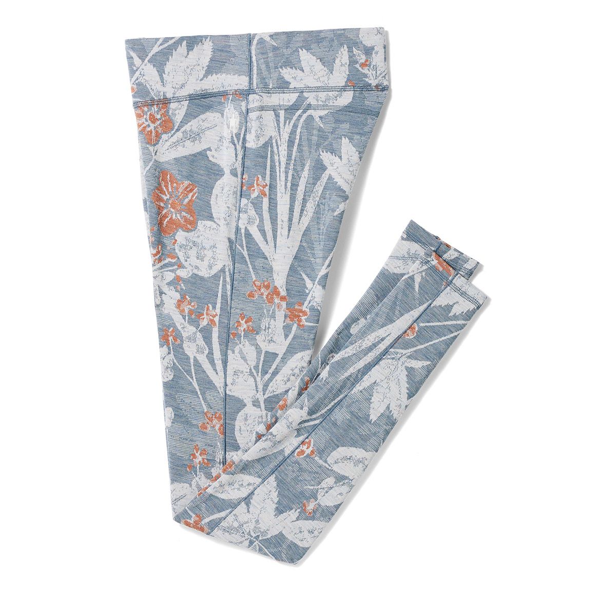 Women's Classic Thermal Merino Base Layer Bottom in Winter Sky Floral