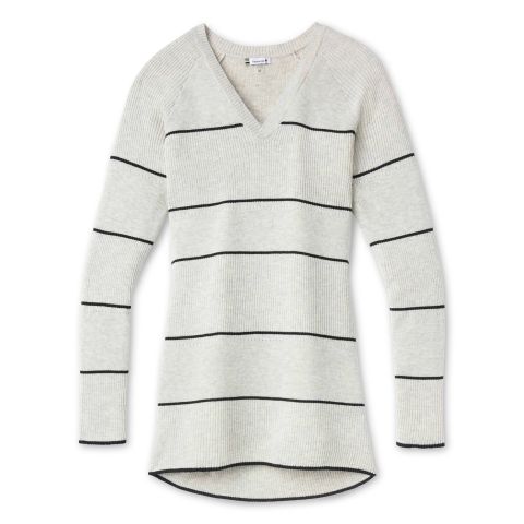 Women's Shadow Pine Pointelle Stripe Tunic Sweater